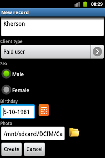 MTH database manager - screenshot thumbnail