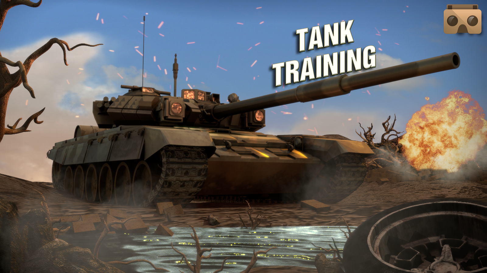 VR Tank Training Cardboard - screenshot