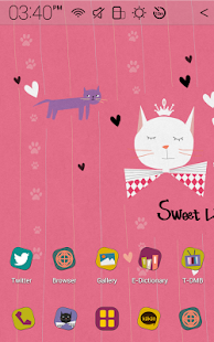 免費下載個人化APP|Sweet Kitty Atom Theme app開箱文|APP開箱王