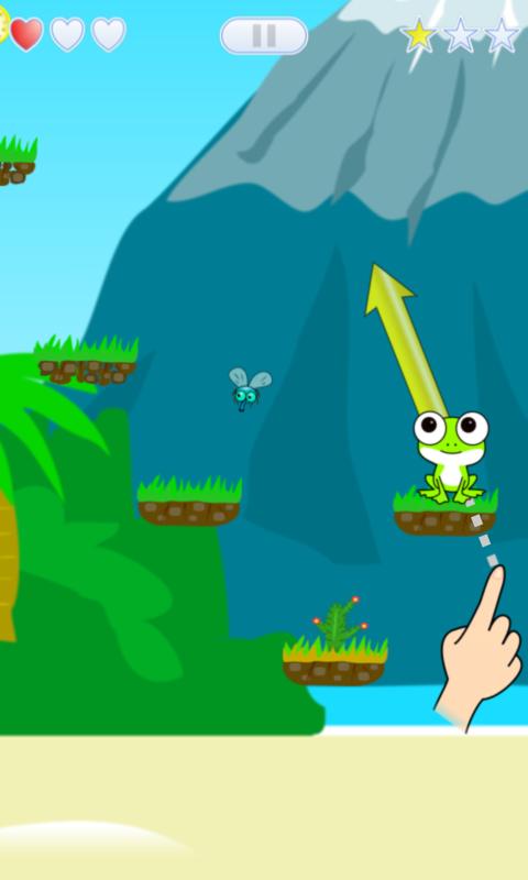 Android application Climbing Frog screenshort