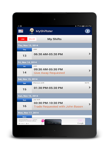 免費下載生產應用APP|MyShiftster app開箱文|APP開箱王