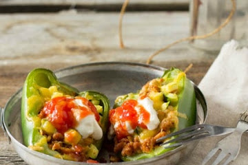 Stuffed Taco Peppers