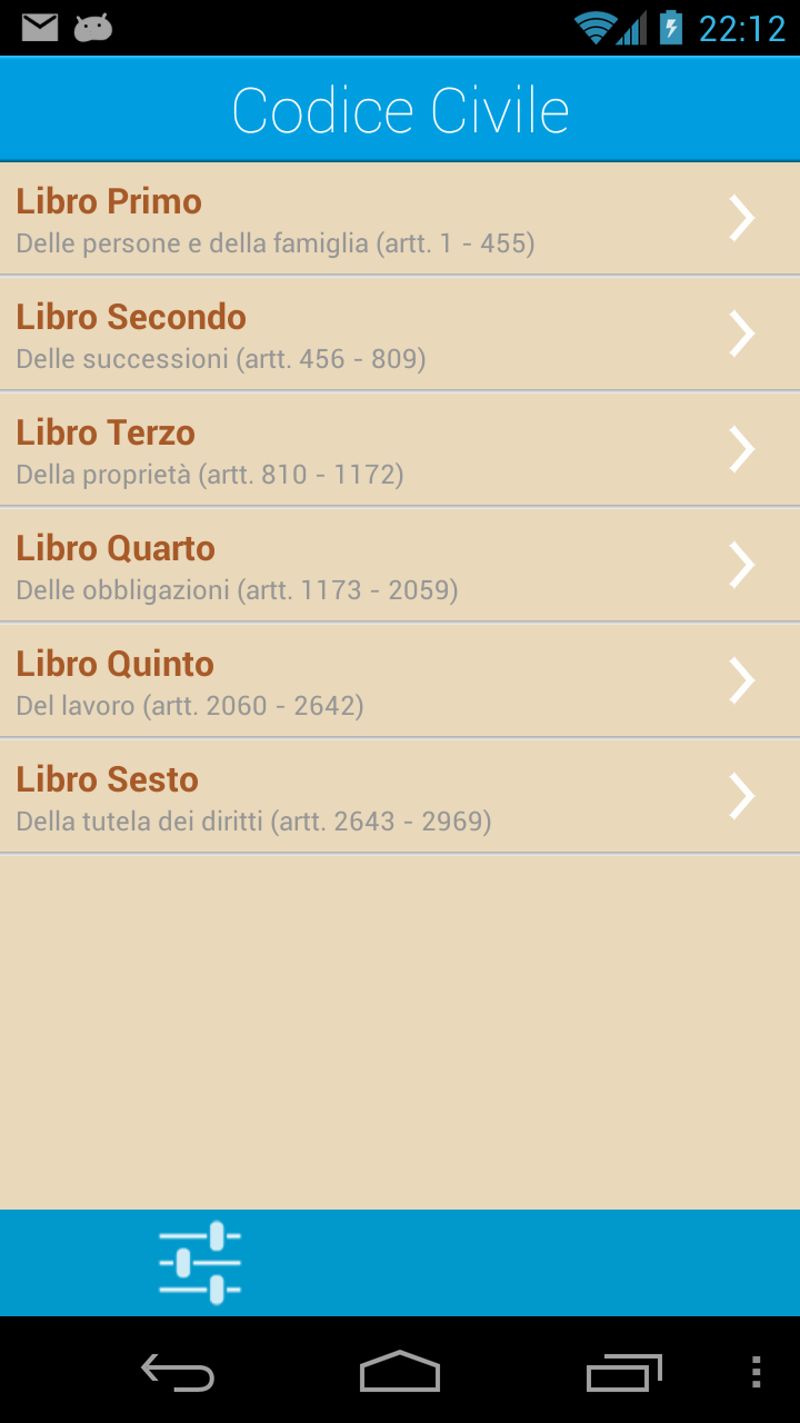 Codici e Leggi Completo Screen 3