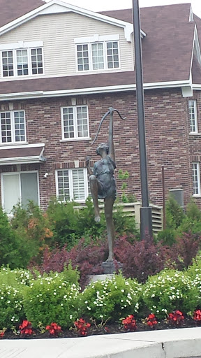 Archer Girl Statue