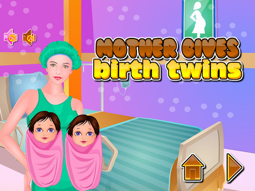 Mother gives birth twins