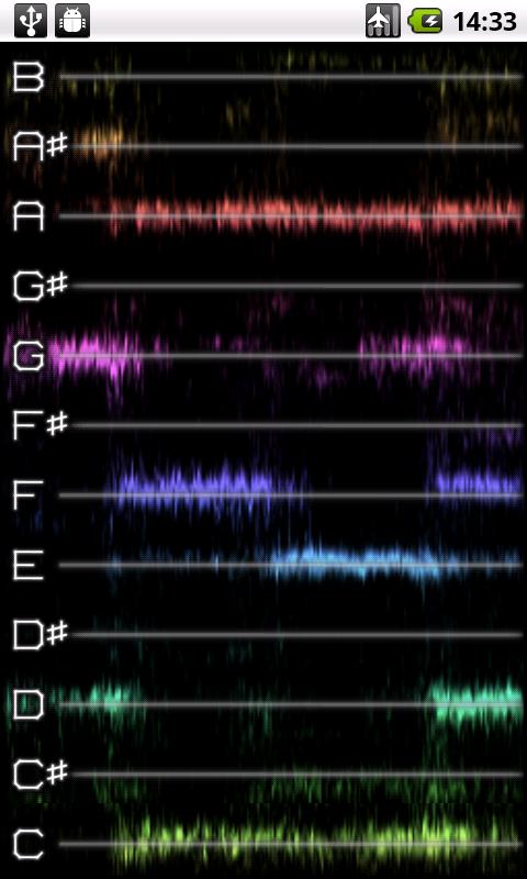 PitchLab Guitar Tuner (LITE) Screen 3