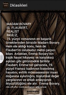 DÜNYA KLASİKLER ROMAN ÖZETLERİ Screenshots 5