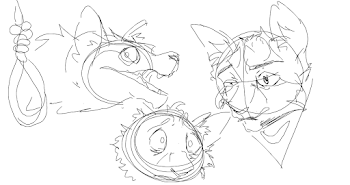 quick sketches because wHY NOT AGAIN 