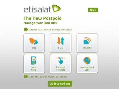 Lastest Postpaid Manage Add Ons APK