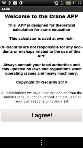 Crane lifting calculation