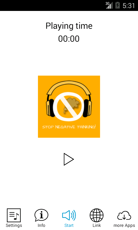 Stop Negative Thinking! Screen 3