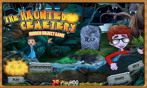 Haunted Cemetery Hidden Object