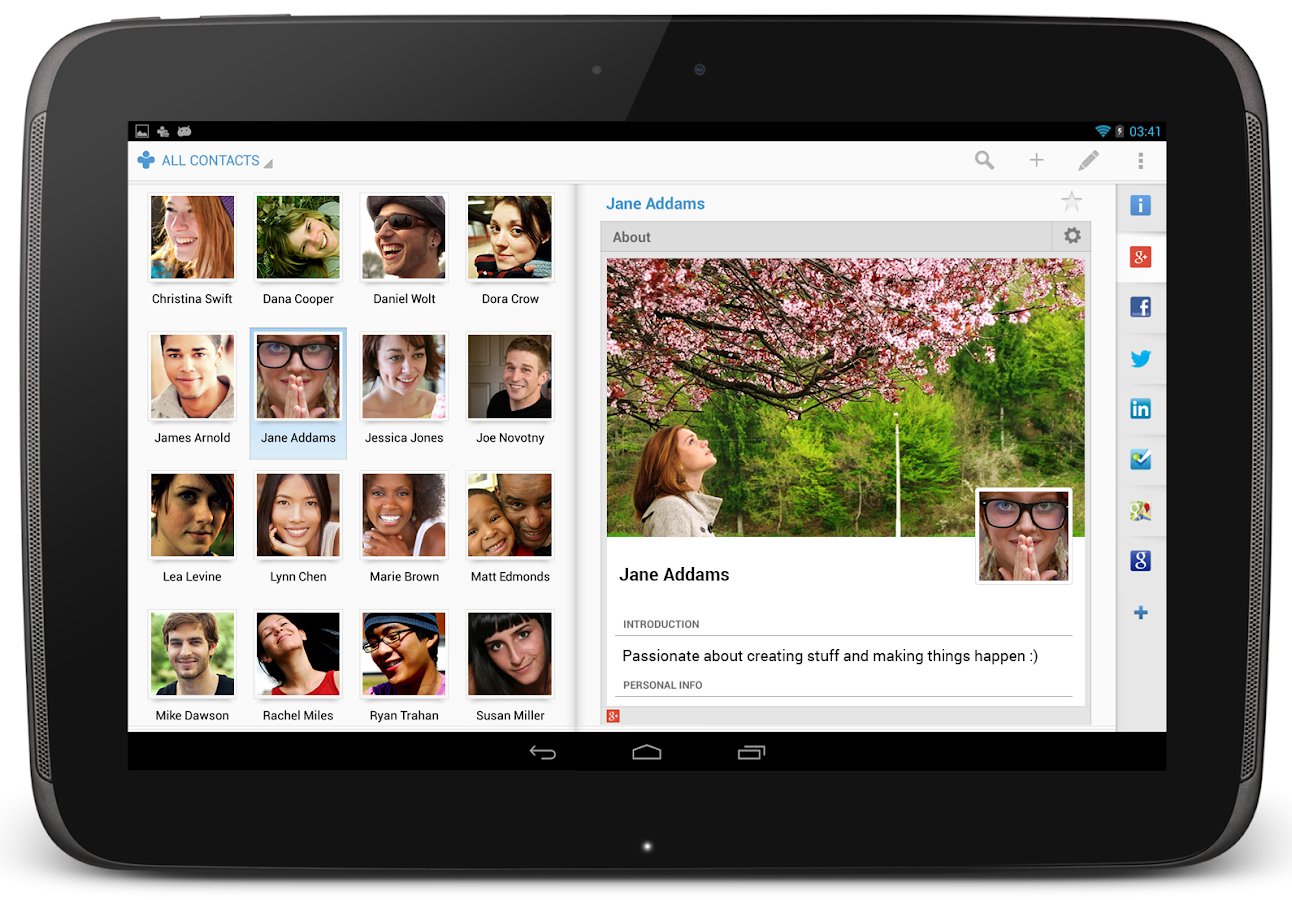 Contacts+ Android