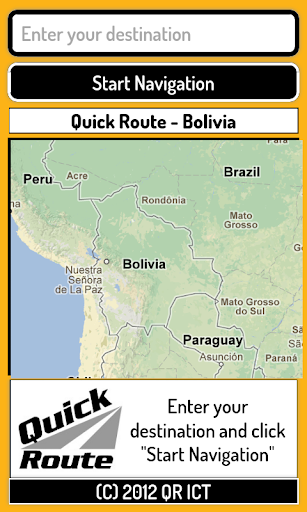 Quick Route Bolivia