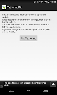 Tethering Fix