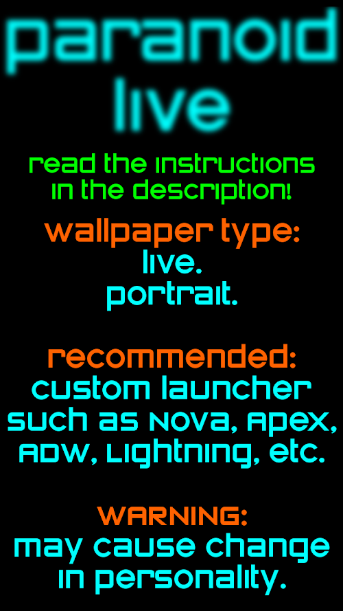 Android application Circuit Board Live WP blue 3d screenshort