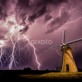Sparks at the mill by Craig Eccles - Landscapes Weather