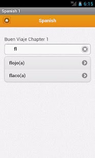 Free Spanish 1 Vocabulary APK for PC