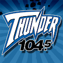 Thunder 104.5 logo