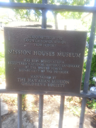Mission House Museum Gate
