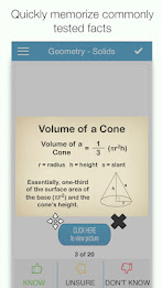 PCAT Math Flashcards poster 2