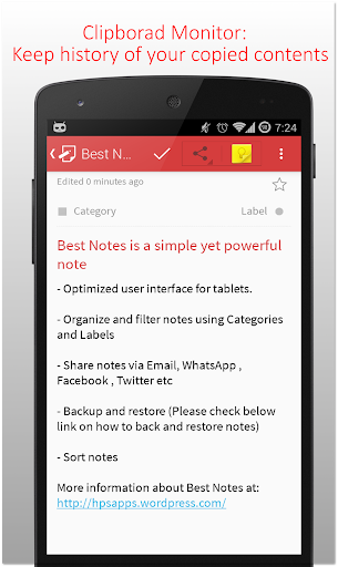 【免費生產應用App】Best Notes - Notepad-APP點子