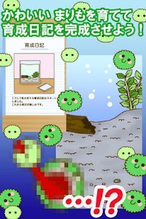 かわいい育成ゲーム 『まりまりも育成日記』