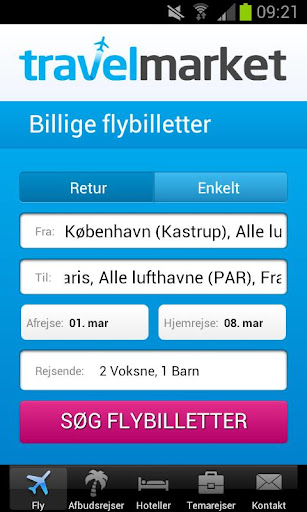 Travelmarket – Flybilletter