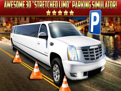 3D Limo Parking Simulator Game