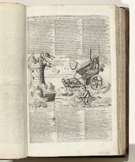 Spotprent op het verlies van Menen en de komst van de hertog van Vendôme uit Italië, 1706