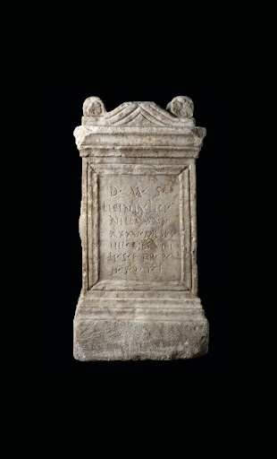 Funerary altar stone — Google Arts & Culture