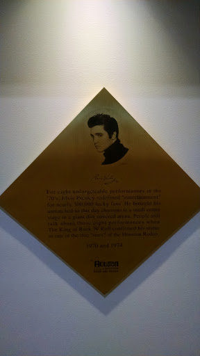 Elvis Presley  and the Houston Livestock Show and Rodeo