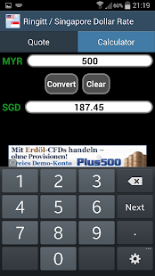 Ringitt Singapore Dollar Rate Screenshots 5