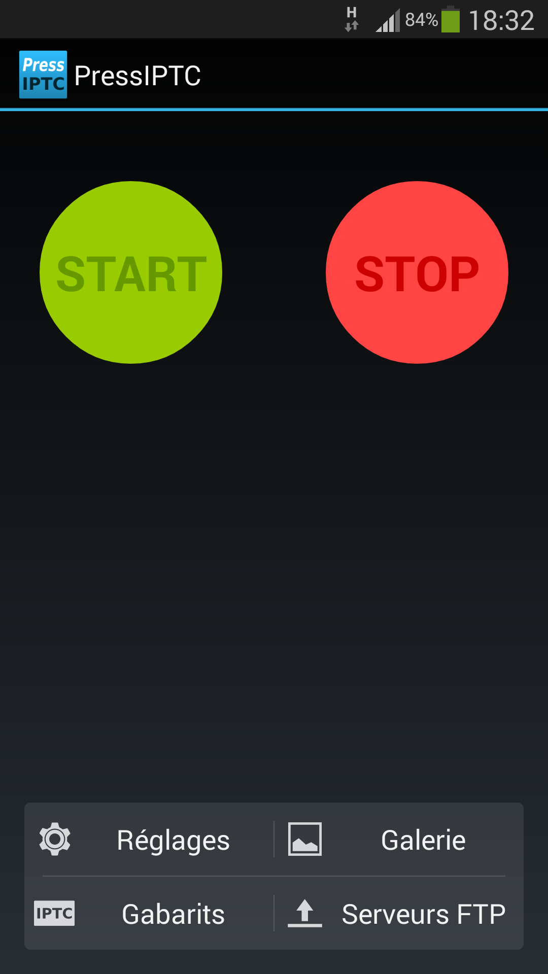 Android application Press IPTC screenshort