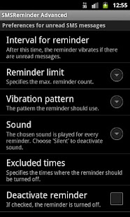 Lastest SMSReminder Advanced APK for Android