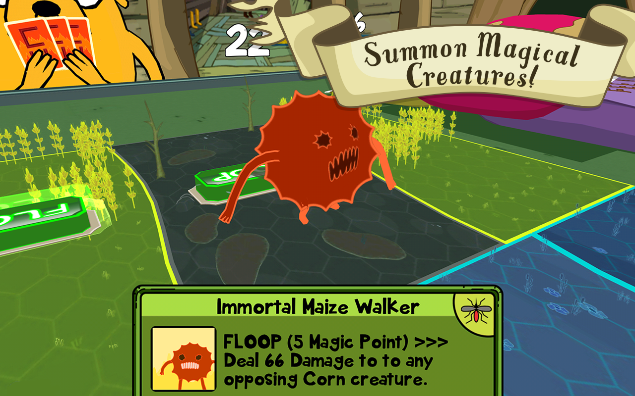 Guerras de Cartas - Adventure Time - Captura de pantalla