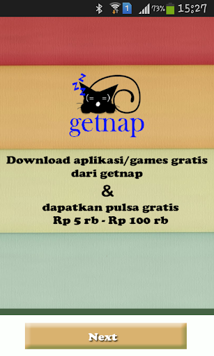 【免費生活App】getnap :PULSA GRATIS 5rb-100rb-APP點子