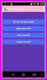 Rose Live Wallpaper by technosoft poster 4