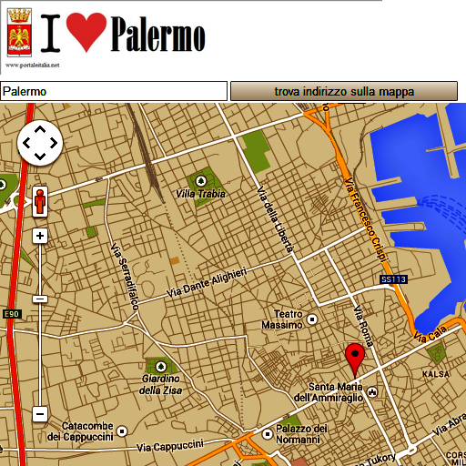 Palermo map