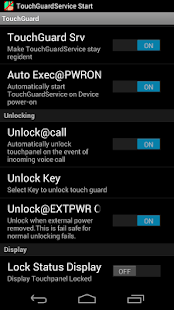 Lastest TouchGuard(touch panel lock) APK for PC