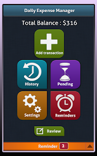 Daily Expense Manager PRO - screenshot thumbnail