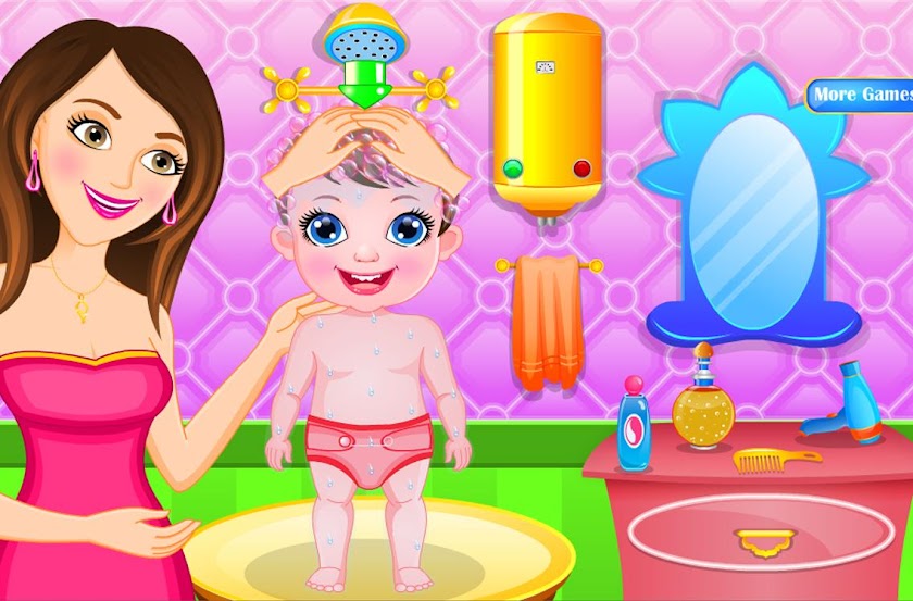 Lovely mom and baby caring Screen 2