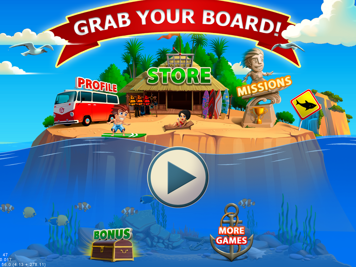 Banzai Surfer - screenshot