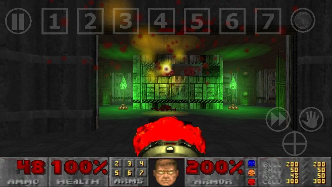Doom-GLES - screenshot