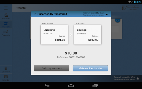 Community Service CU Tablet Screenshots 5