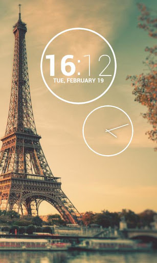 【免費個人化App】Nexus 4 Date Clock UCCW Skin-APP點子