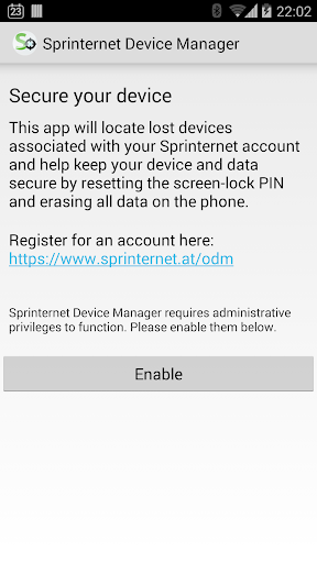 Sprinternet Device Manager