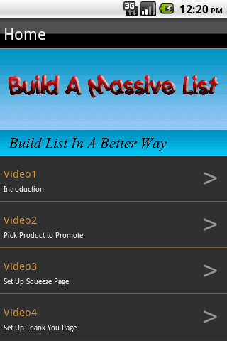 Build A Massive List