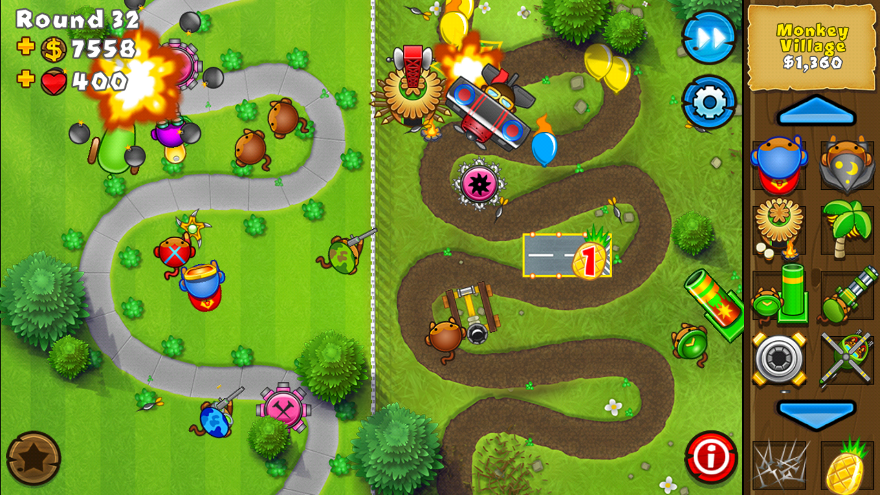 Bloons TD 5- screenshot