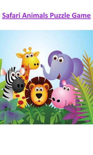 Kids Puzzle - Safari Animals